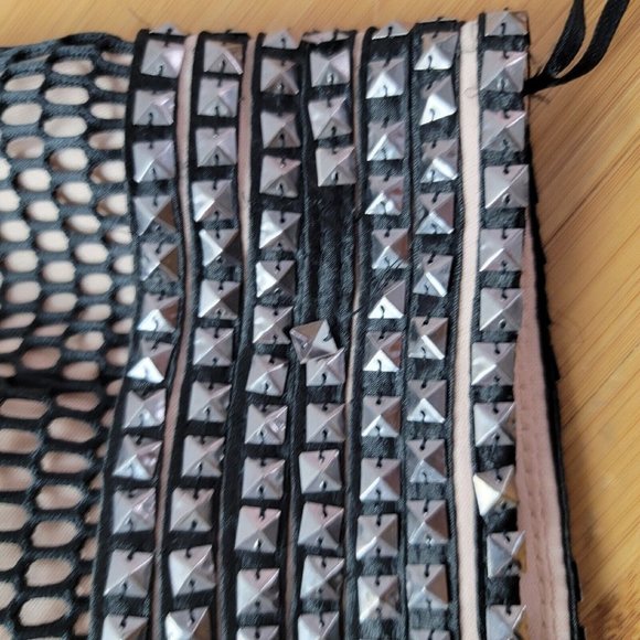 Jovani Black Two Piece Studded Mermaid Fit and Flare Prom Formal Dress Size XS - Picture 9 of 12